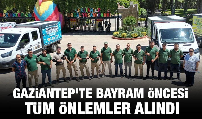 Gaziantep'te Bayram Öncesi Tüm Önlemler Alındı