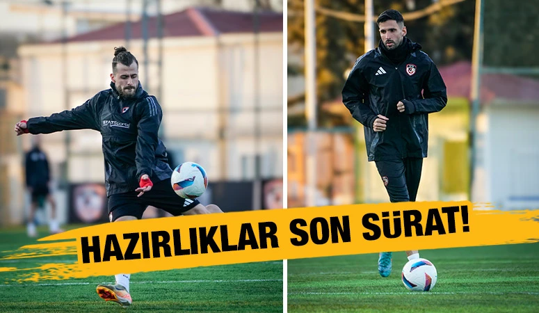 Hazırlıklar son sürat!