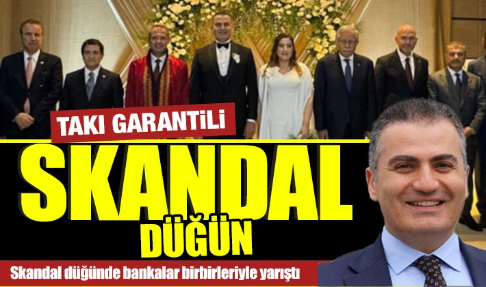 Takı garantili skandal düğün