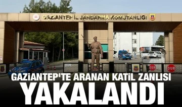 Gaziantep'te aranan katil zanlısı yakalandı