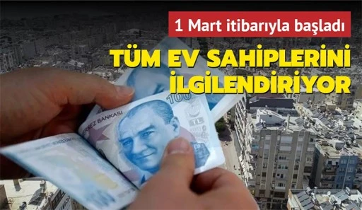 Kira gelirlerinde beyanname dönemi bugün başladı