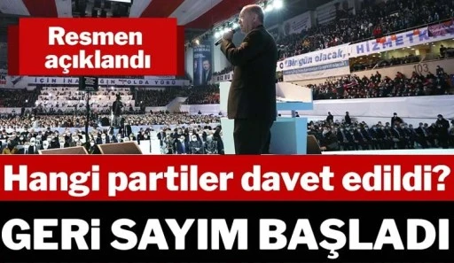 Kongre öncesi geri sayım başladı: Hangi partiler davet edildi?