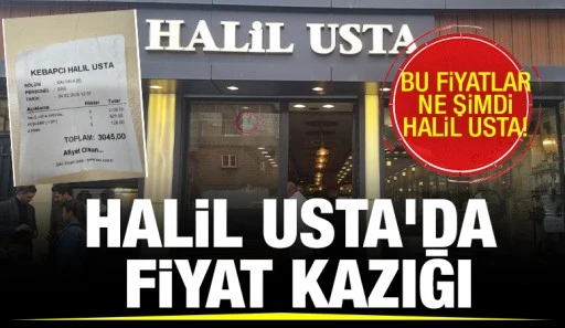 BU FİYATLAR NE ŞİMDİ HALİL USTA! HALİL USTA'DA FİYAT KAZIĞI