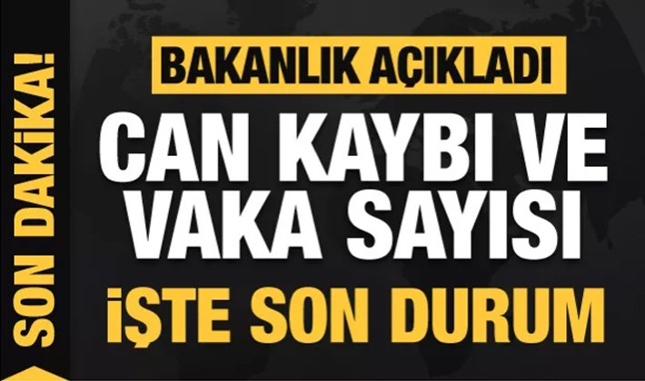 27 Ağustos koronavirüs tablosu açıklandı!