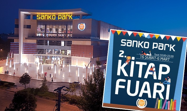 SANKO Park Alışveriş Merkezi 2'nci kitap fuarı başlıyor