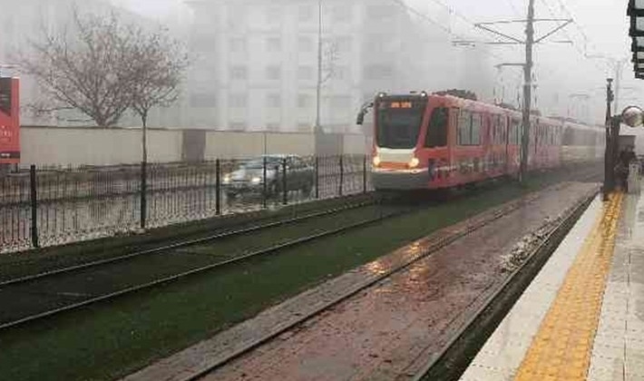 Gaziantep'te yoğun sis etkili oldu