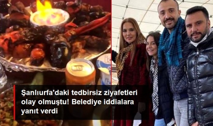 Alişan ve Demet Akalın'ın Şanlıurfa'daki tedbirsiz ziyafeti tepki çekmişti! Belediye iddialara yanıt verdi