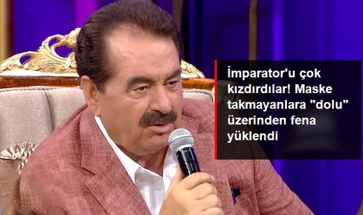 İbrahim Tatlıses'ten kurallara uymayanlara sert tepki: Doludan aracını koruyanlar maske takmaya üşeniyor