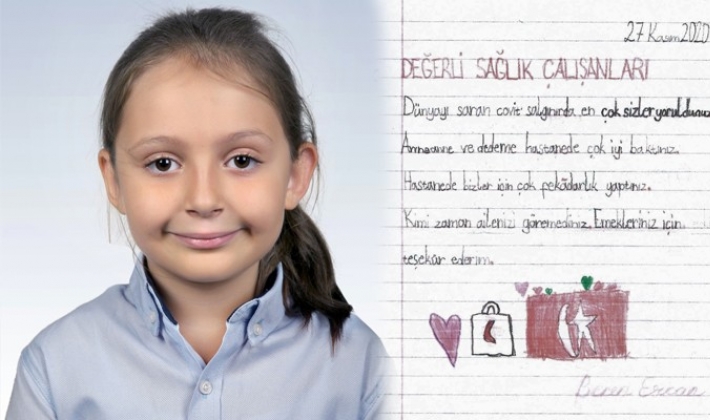 TORUNDAN SAĞLIK ÇALIŞANLARINA TEŞEKKÜR