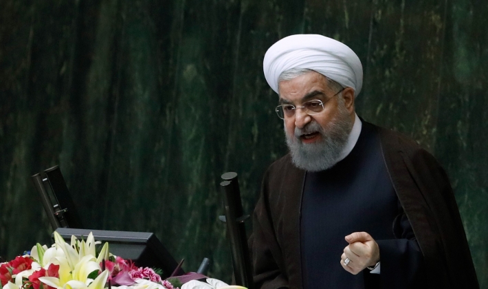 Ruhani: “Eğer terörist Trump'ın uyguladığı yaptırımlar olmasaydı korona virüs aşısına daha erken ulaşacaktık”