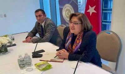 Fatma Şahin, Türk-Amerikan Toplumu temsilcileri ile bir araya geldi